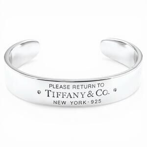 TIFFANY Silver Diamond Bracelet